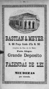 O prédio comercial retratado no Anuário da Província de 1888.