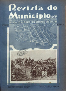 Capa da Revista do Município, 1927, Ed. 1, capa. Hemeroteca Digital da Biblioteca Nacional.