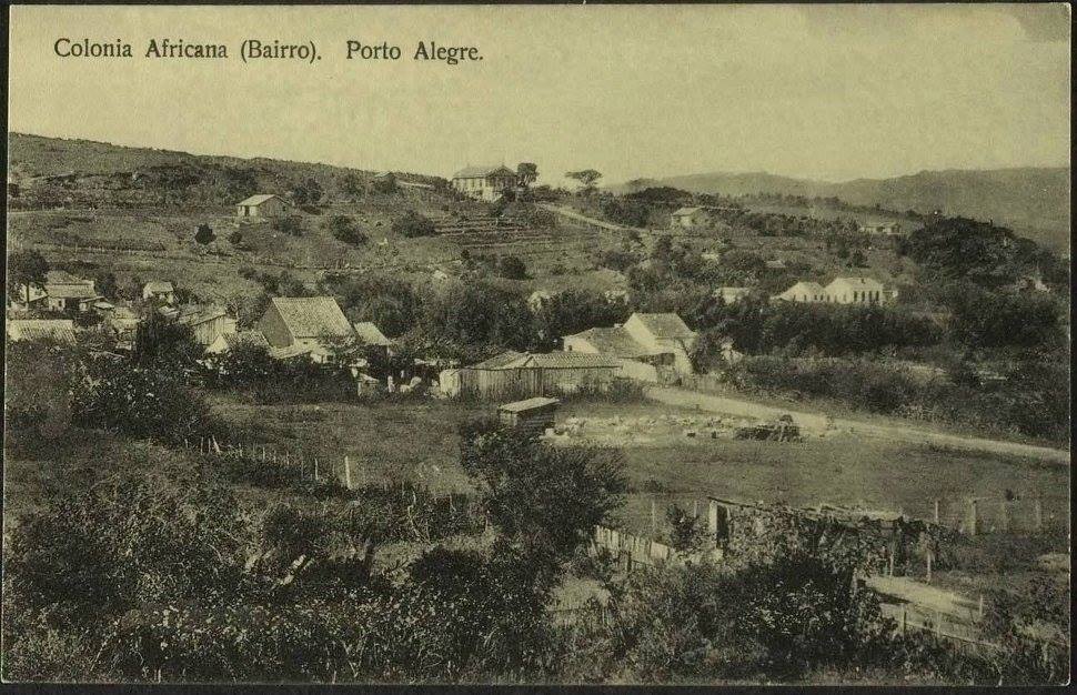 Postal de vista da Colônia Africana no início do século XX. Acervo desconhecido.