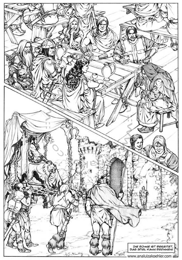 Book illustration for Midgard-Online Editions (KS04)